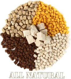 PawsFourLove Fully Natural Organic Freeze Dried Dog/Cat Treats Single Ingredient, Healthy, High Value, Gluten And Grain Free, High Protein, Dog/Cat Diabetic Friendly (1 Count, Egg) -Zoomie Shop 61Ws2M5uCeL