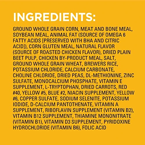 Pedigree Complete Nutrition Adult Dry Dog Food Roasted Chicken, Rice & Vegetable Flavor Dog Kibble, 18 Lb. Bag 3 Pedigree Complete Nutrition Adult Dry Dog Food Roasted Chicken, Rice & Vegetable Flavor Dog Kibble, 18 Lb. Bag - Image 3