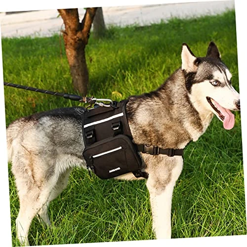 Abaodam 3 Pcs Hiking Doggy Side Harness Medium Dog Bag Multi- Hound Camping Travelling Functional Walking Adjustable Rucksack Travel Self-Wearing Vest Back Puppy Supply No- For Portable 4 Abaodam 3 Pcs Hiking Doggy Side Harness Medium Dog Bag Multi- Hound Camping Travelling Functional Walking Adjustable Rucksack Travel Self-Wearing Vest Back Puppy Supply No- For Portable - Image 4