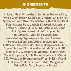 NUTRO MAX Senior Recipe Dry Dog Food With Farm-Raised Chicken, 25 LB Bag 10 NUTRO MAX Senior Recipe Dry Dog Food With Farm-Raised Chicken, 25 LB Bag -Zoomie Shop 61fYpI1lyTL