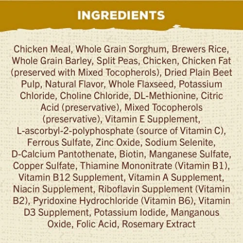 NUTRO MAX Senior Recipe Dry Dog Food With Farm-Raised Chicken, 25 LB Bag 4 NUTRO MAX Senior Recipe Dry Dog Food With Farm-Raised Chicken, 25 LB Bag - Image 4