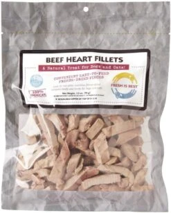 Fresh Is Best - Freeze Dried Healthy Raw Meat Treats For Dogs & Cats - Beef Heart Fillets 8 Fresh Is Best - Freeze Dried Healthy Raw Meat Treats For Dogs & Cats - Beef Heart Fillets -Zoomie Shop 61fjLjQfp L. AC