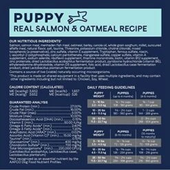 CANIDAE Pure Limited Ingredient Premium Puppy Dry Dog Food, Real Salmon & Oatmeal Recipe, 4 Lbs, With Wholesome Grains -Zoomie Shop 61jFj7LJadL