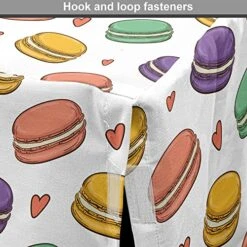 Ambesonne Food Dog Crate Cover, Colorful Macarons Cookies Pattern Along Hearts Modern Confectionery Theme, Easy To Use Pet Kennel Cover For Small Dogs Puppies Kittens, 18 Inch, Orange And Multicolor 18 Ambesonne Food Dog Crate Cover, Colorful Macarons Cookies Pattern Along Hearts Modern Confectionery Theme, Easy To Use Pet Kennel Cover For Small Dogs Puppies Kittens, 18 Inch, Orange And Multicolor -Zoomie Shop 61tD1L3iQzL