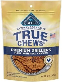 Blue Buffalo True Chews Premium Grillers Natural Dog Treats, Steak 30 Oz Bag -Zoomie Shop 61vEmOIwv3L. AC