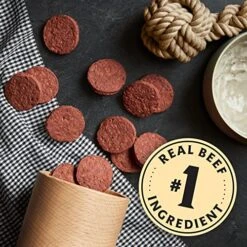 Pup-Peroni Rounds Beef Brisket Dog Treats, 5 Ounce Bag (Pack Of 8) -Zoomie Shop 61wwMhOnBFL