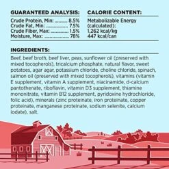 BIXBI Liberty Grain-Free Canned Wet Dog Food, Beef Recipe, 12.5 Oz. Cans (Pack Of 12) -Zoomie Shop 61ynAu5G6FL