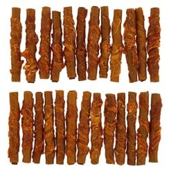 Dentley's Gourmet Rawhide Stuffed Rolls Dog Treats - Sweet Potato & Chicken 25 Rolls Per Pack 6 Dentley's Gourmet Rawhide Stuffed Rolls Dog Treats - Sweet Potato & Chicken 25 Rolls Per Pack -Zoomie Shop 61z6DbM4RRL